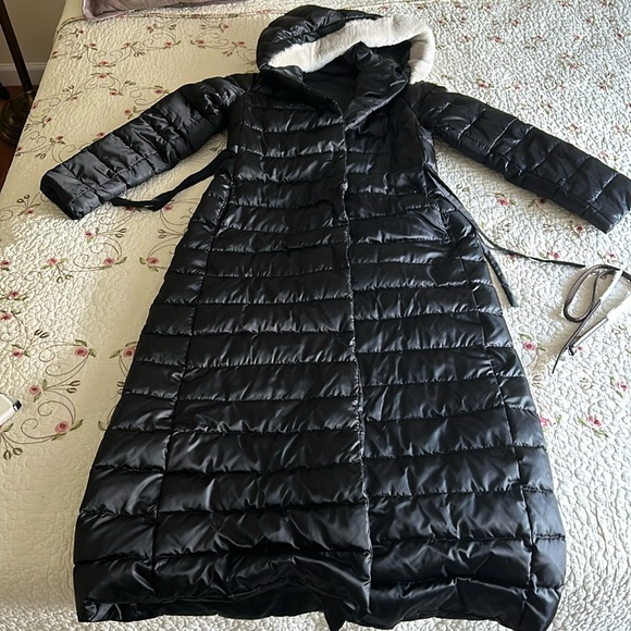 Max mara the cube long coat double sided (black) - Picture 2 of 16